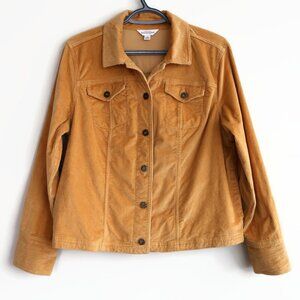 Size M petite -  Ladies Corduroy Jacket - Mustard Colour - Northern Reflections